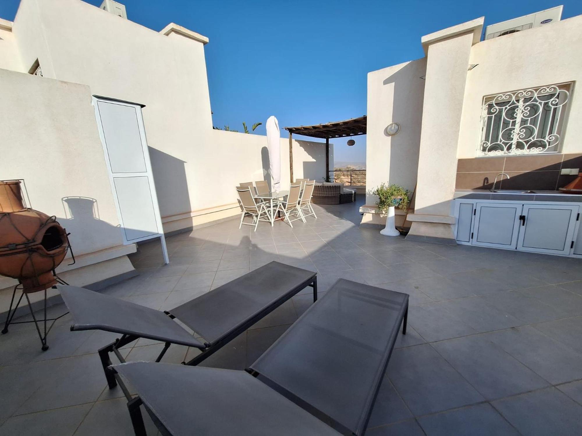 Apartament Duplex Taghazout Ocean With Pool & Fitness Zewnętrze zdjęcie