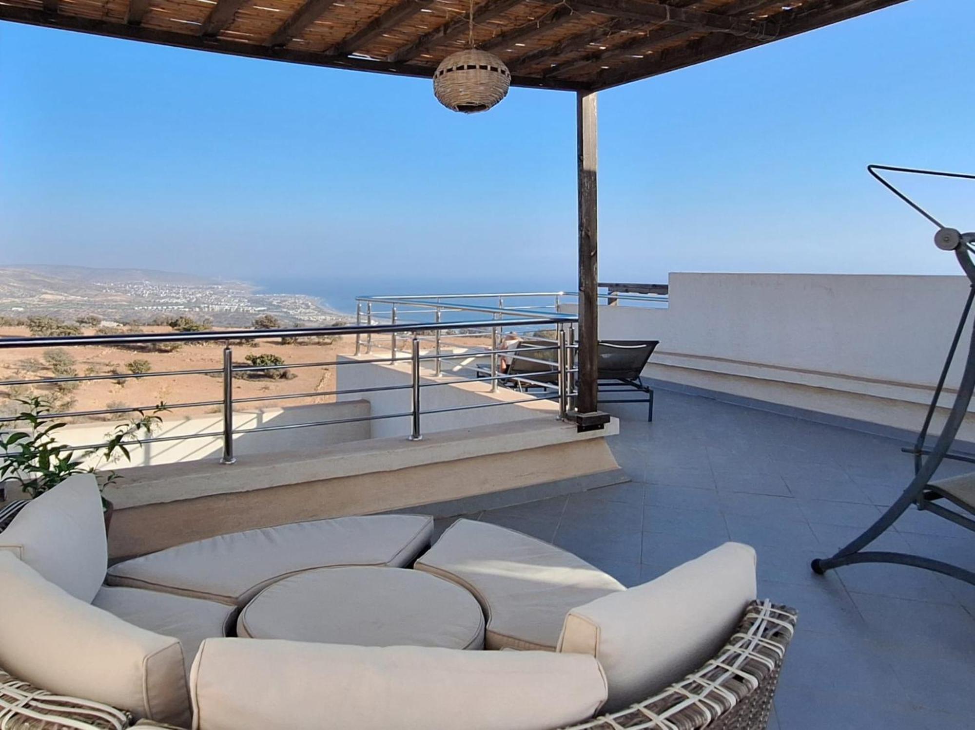 Apartament Duplex Taghazout Ocean With Pool & Fitness Zewnętrze zdjęcie