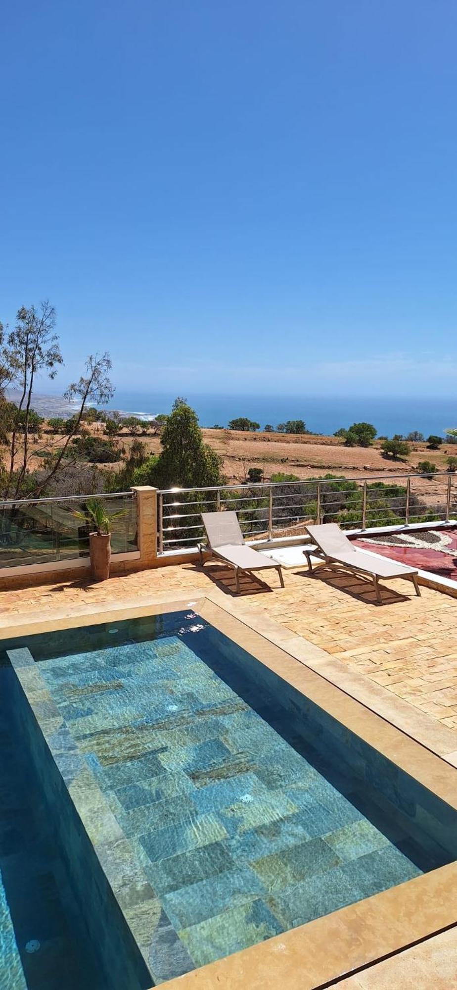 Apartament Duplex Taghazout Ocean With Pool & Fitness Zewnętrze zdjęcie