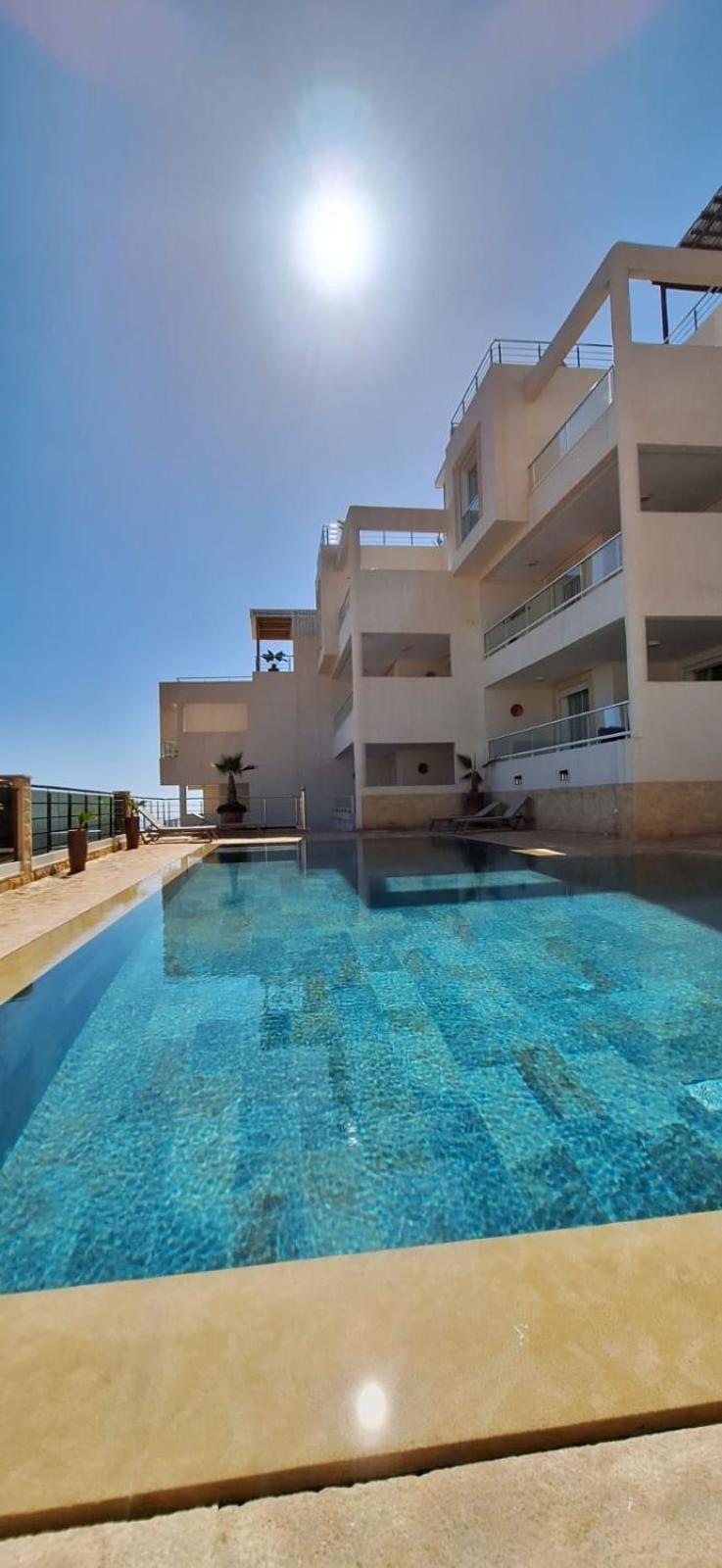 Apartament Duplex Taghazout Ocean With Pool & Fitness Zewnętrze zdjęcie
